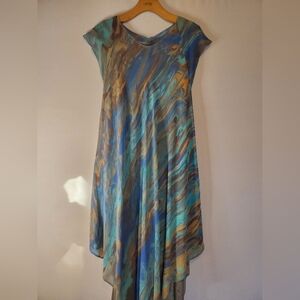 Selina Nerov Pure Silk Artisan Dress